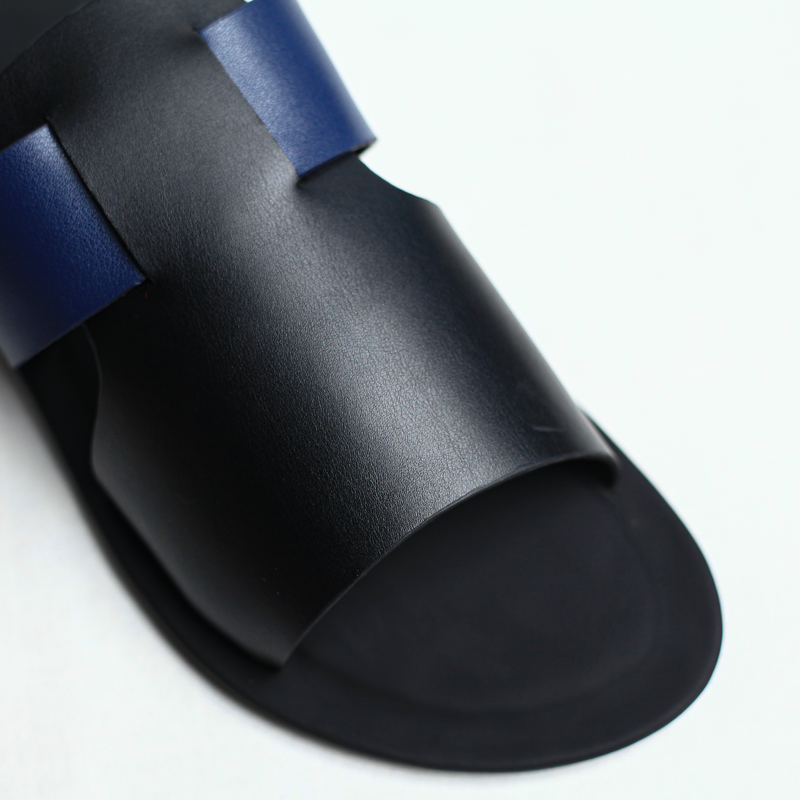 Sandales pour hommes - Kahi - Black & Blue